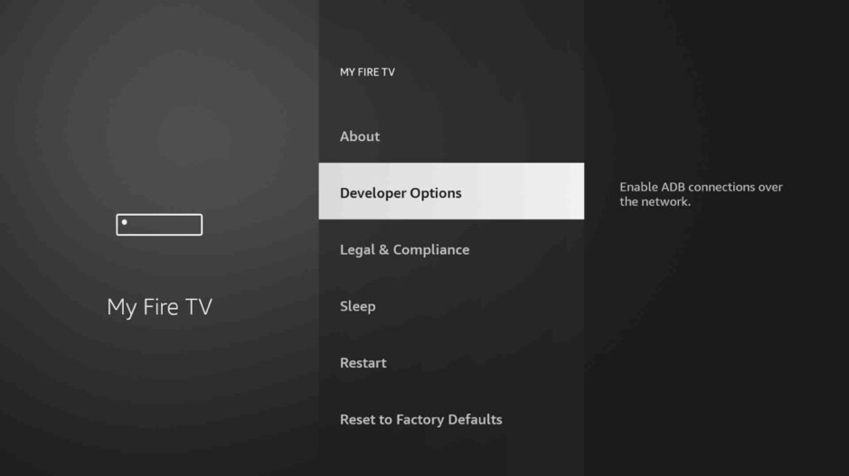 teatv on firestick step 3